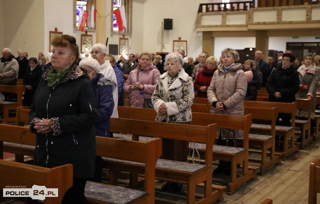 Msza św. w intencji Ojczyzny w kościele pw. św. Kazimierza w Policach