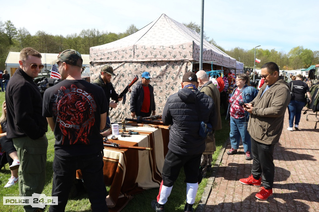 Majówka w Trzebieży. XI Spotkanie Pojazdów Militarnych