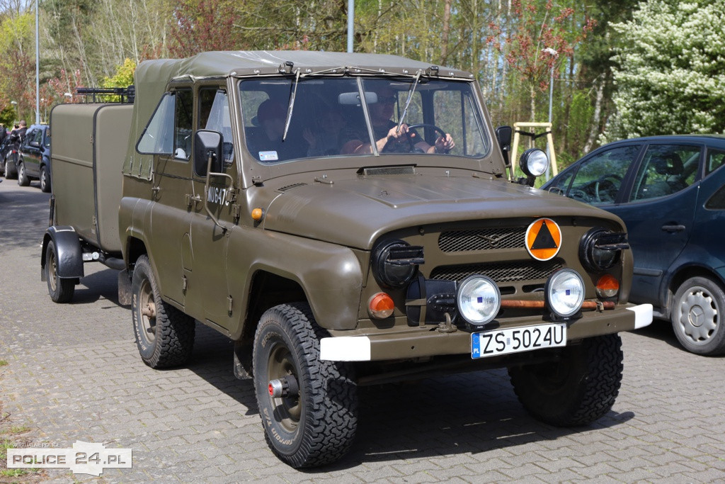 Majówka w Trzebieży. XI Spotkanie Pojazdów Militarnych