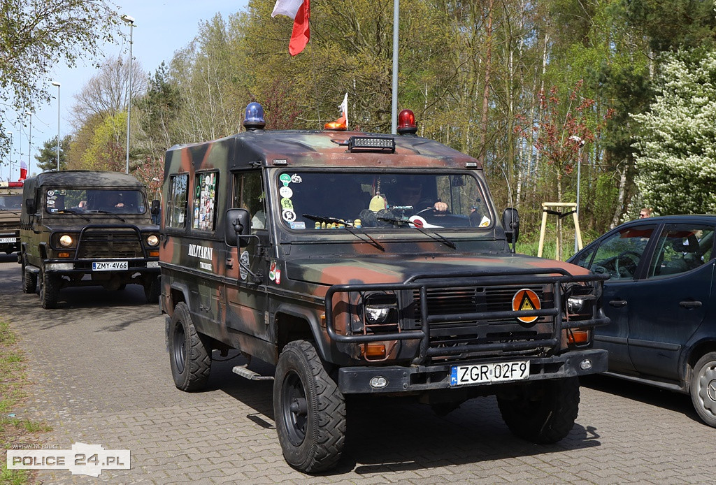 Majówka w Trzebieży. XI Spotkanie Pojazdów Militarnych