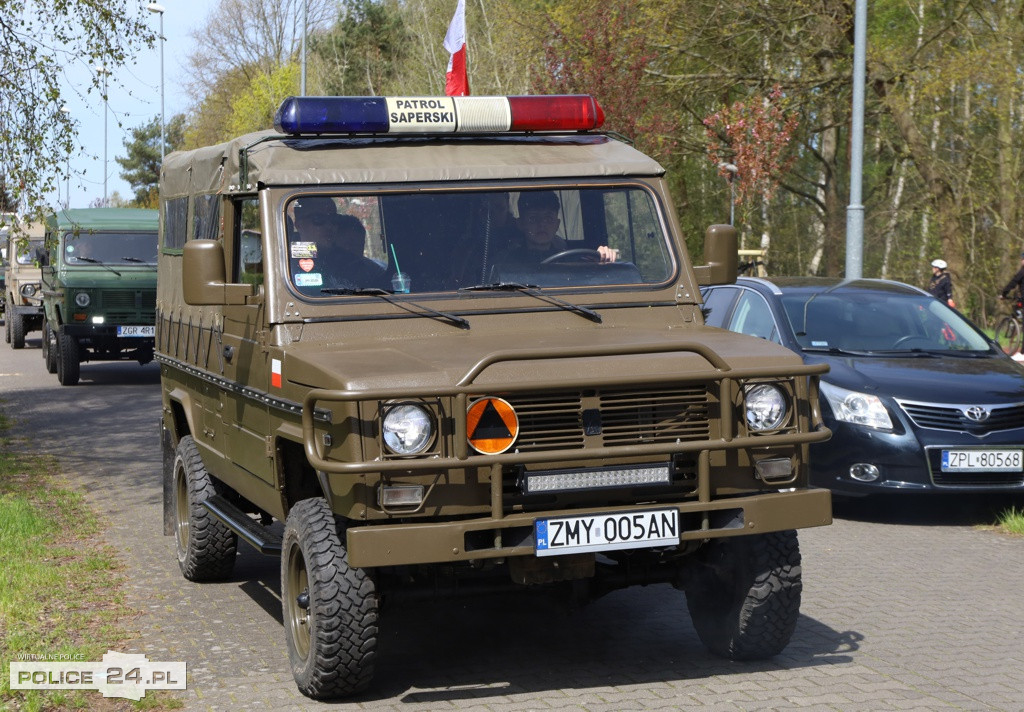 Majówka w Trzebieży. XI Spotkanie Pojazdów Militarnych