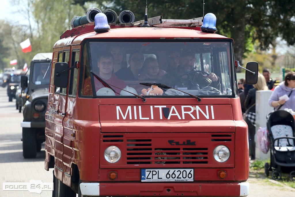 Majówka w Trzebieży. XI Spotkanie Pojazdów Militarnych