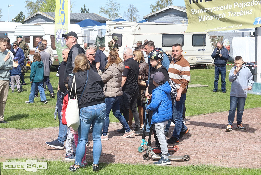 Majówka w Trzebieży. XI Spotkanie Pojazdów Militarnych