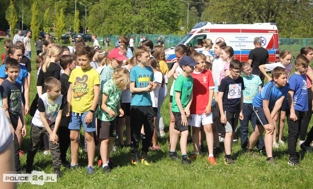 Police. Ostatnia edycja Szkolnej Ligi Biegów Przełajowych 2022/2023