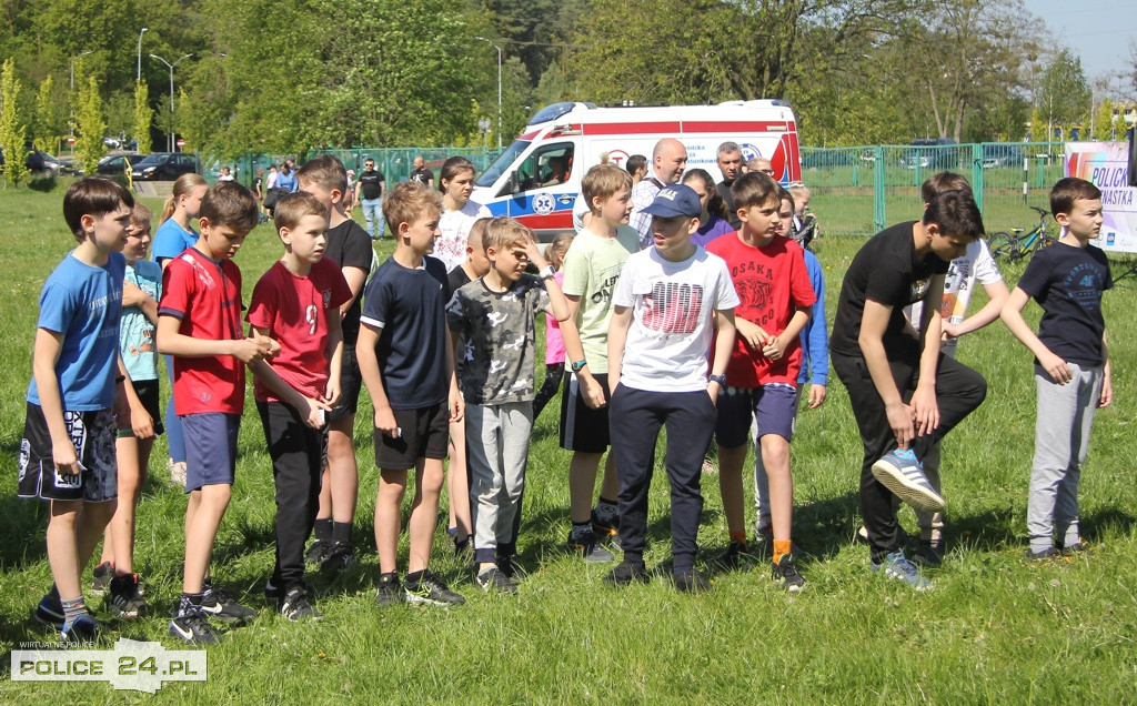 Police. Ostatnia edycja Szkolnej Ligi Biegów Przełajowych 2022/2023