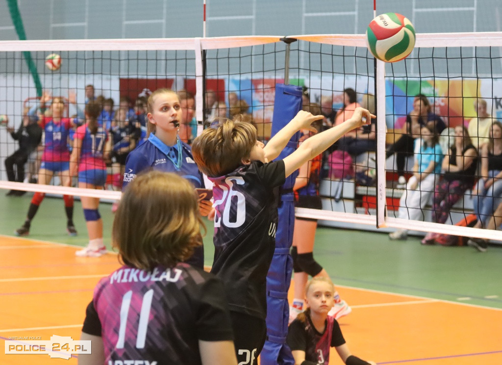 Wojewódzki Finał Minisiatkówki w Policach