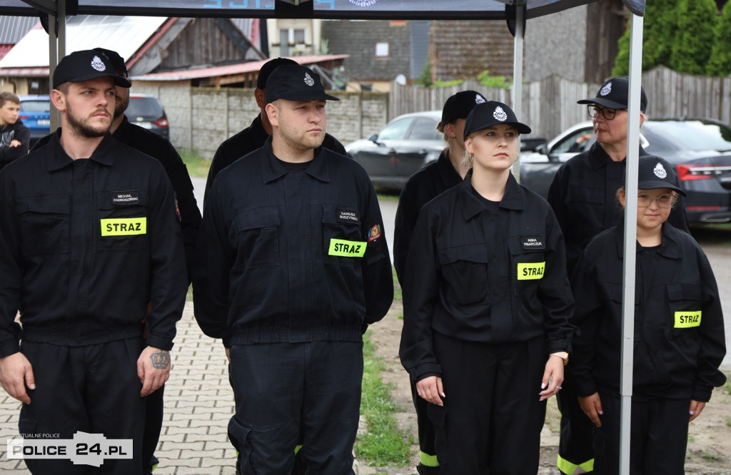Ślubowanie Młodzieżowej Drużyny Pożarniczej w OSP Trzebież