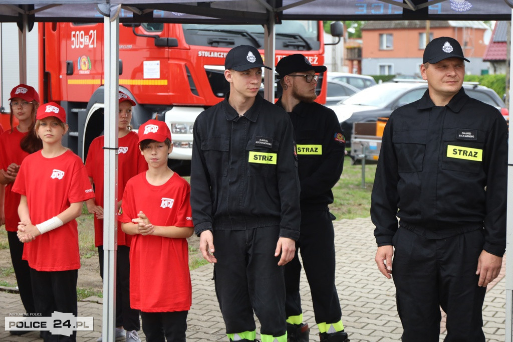 Ślubowanie Młodzieżowej Drużyny Pożarniczej w OSP Trzebież