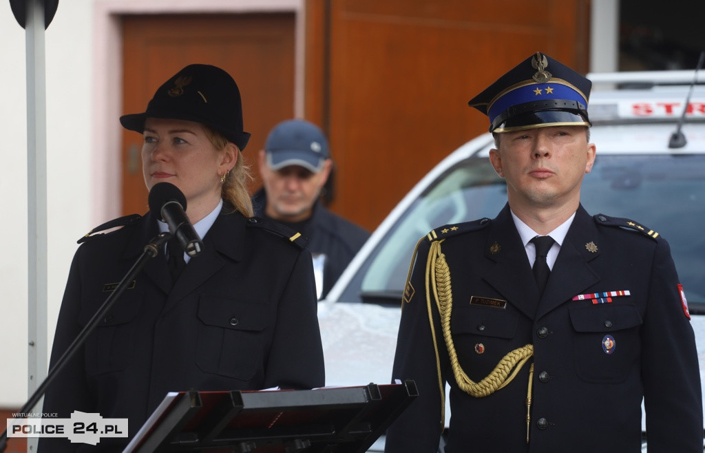 Ślubowanie Młodzieżowej Drużyny Pożarniczej w OSP Trzebież