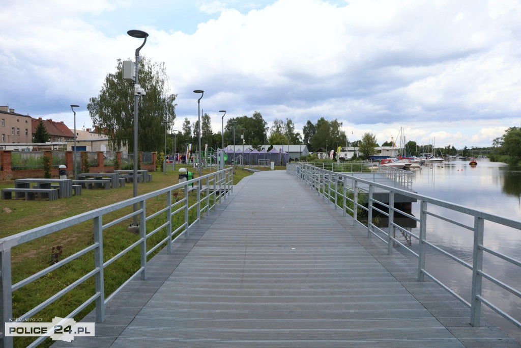 Bulwary nad Łarpią w Policach oficjalnie otwarte