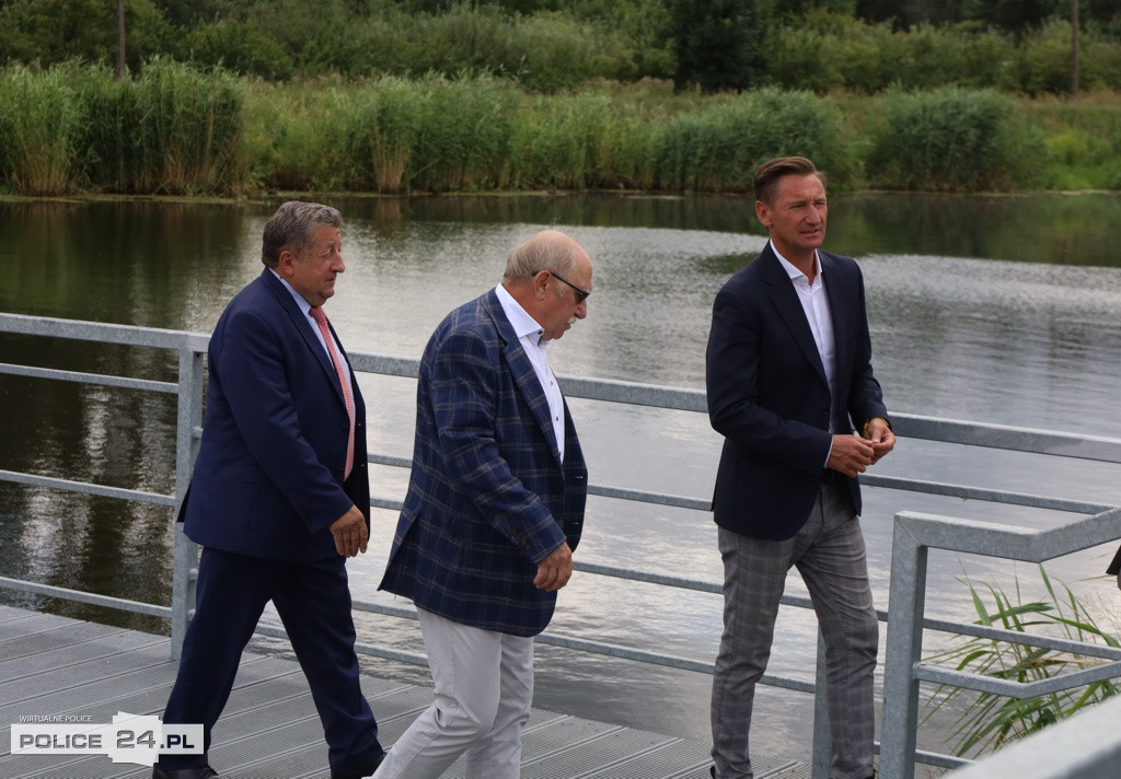 Bulwary nad Łarpią w Policach oficjalnie otwarte