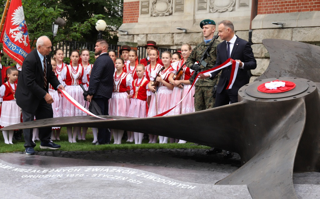 Przedstawiciele Grupy Azoty Police uczestniczyli w obchodach 43. rocznicy Porozumień Sierpniowych