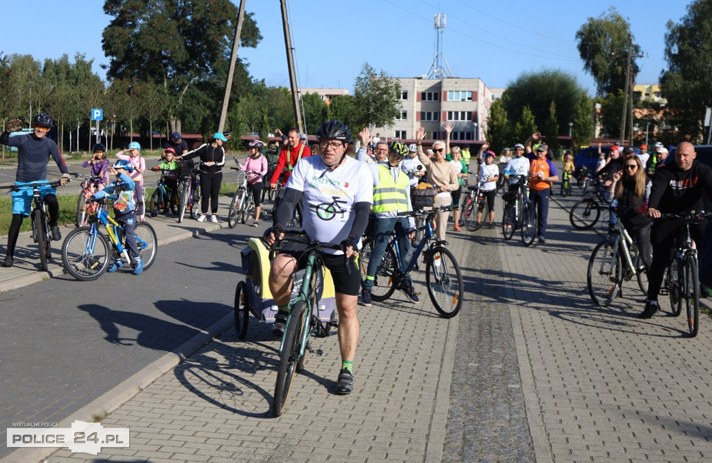 II Policka Masa Krytyczna przejechała ulicami Polic