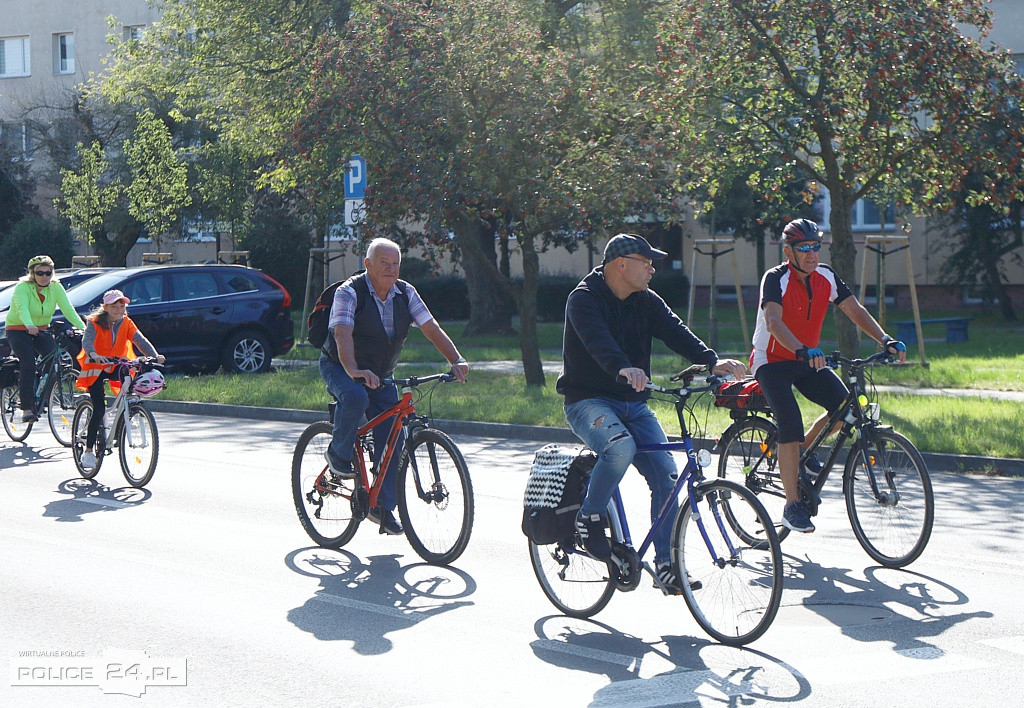 II Policka Masa Krytyczna przejechała ulicami Polic