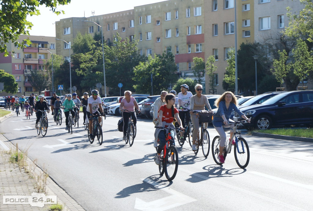 II Policka Masa Krytyczna przejechała ulicami Polic