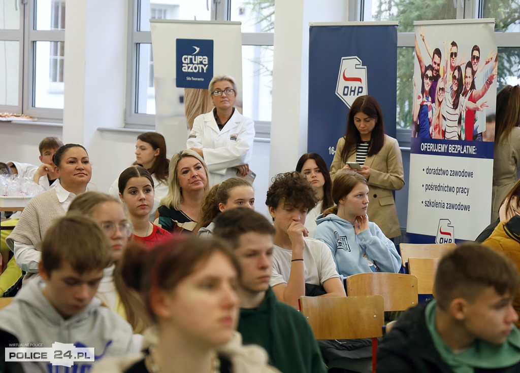 Europejski Tydzień Umiejętności Zawodowych w ZS w Policach