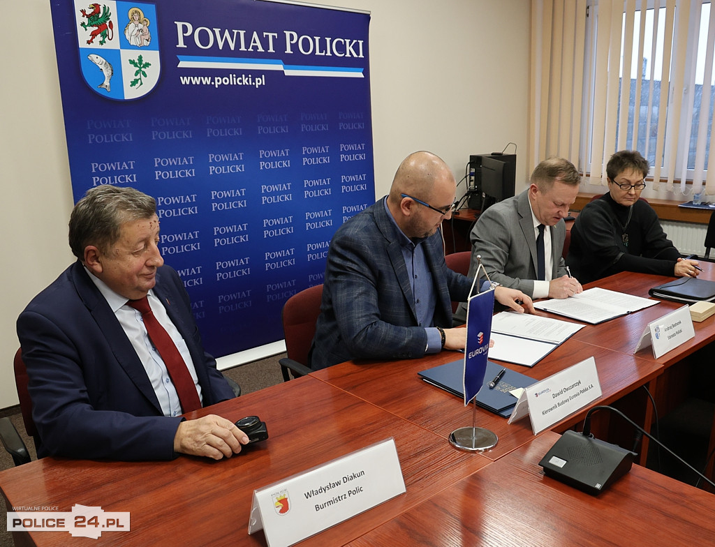Podpisano umowę na przebudowę Cisowej i Nadbrzeżnej w Policach