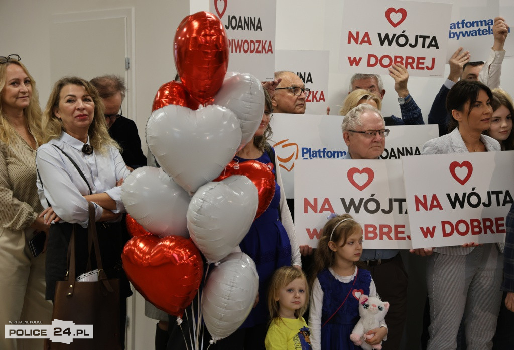 Joanna Napiwodzka kandydatką na wójta Dobrej