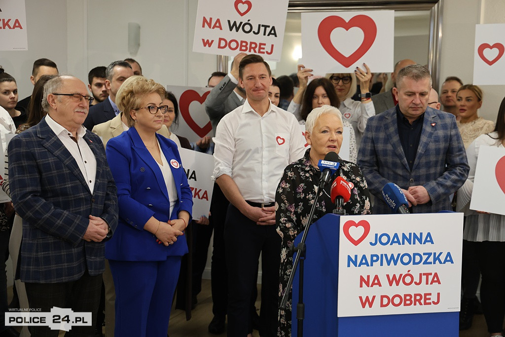 Joanna Napiwodzka kandydatką na wójta Dobrej