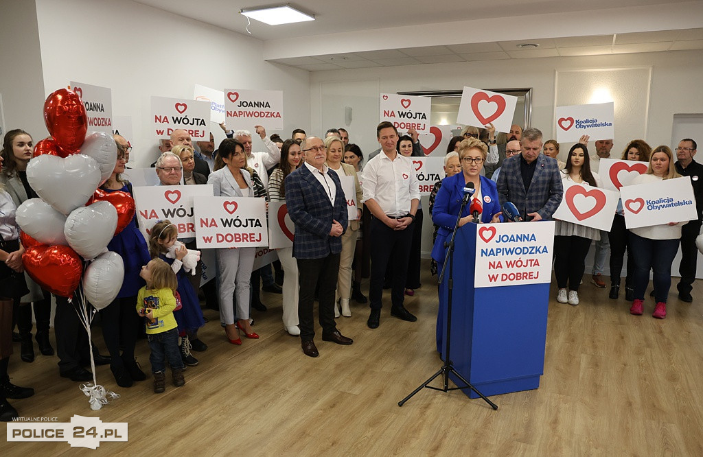 Joanna Napiwodzka kandydatką na wójta Dobrej