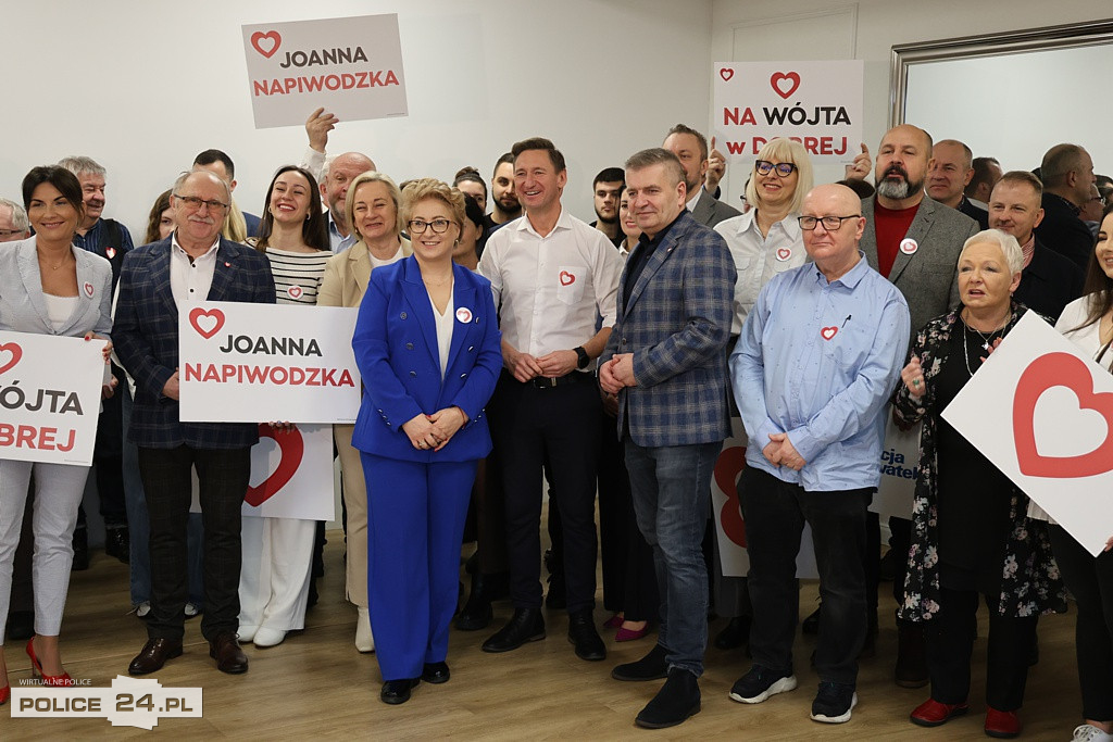 Joanna Napiwodzka kandydatką na wójta Dobrej
