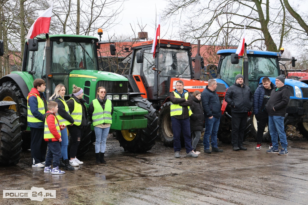 Ogólnopolski Protest Rolników w Policach
