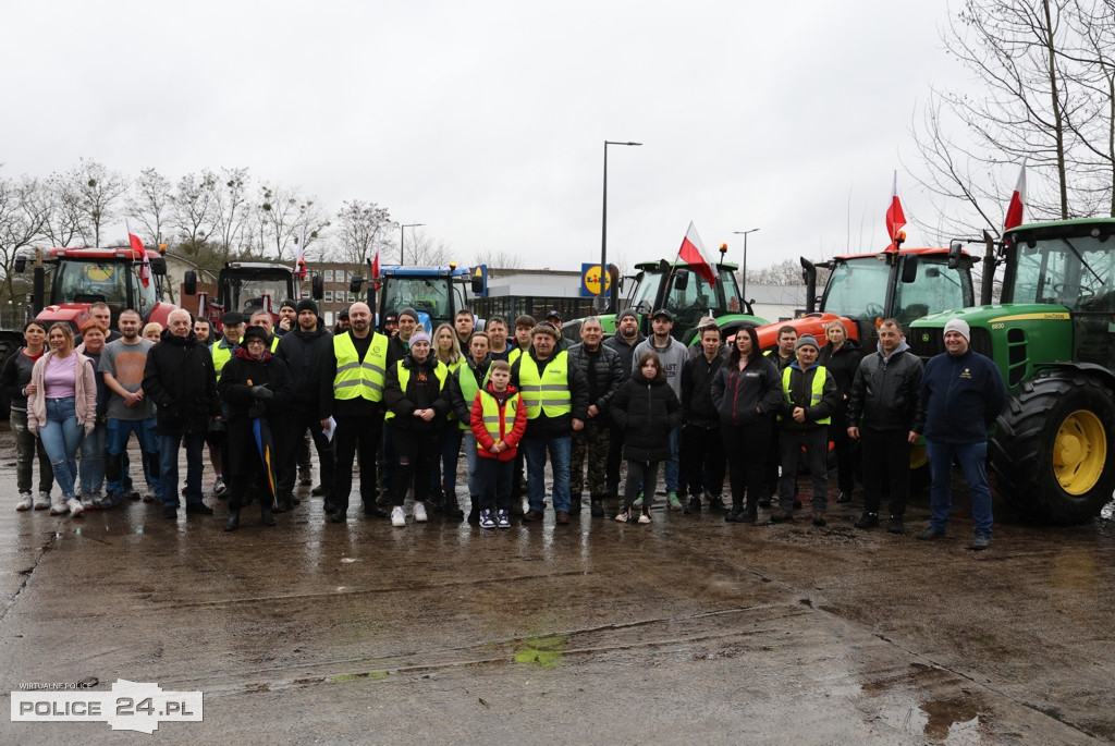 Ogólnopolski Protest Rolników w Policach