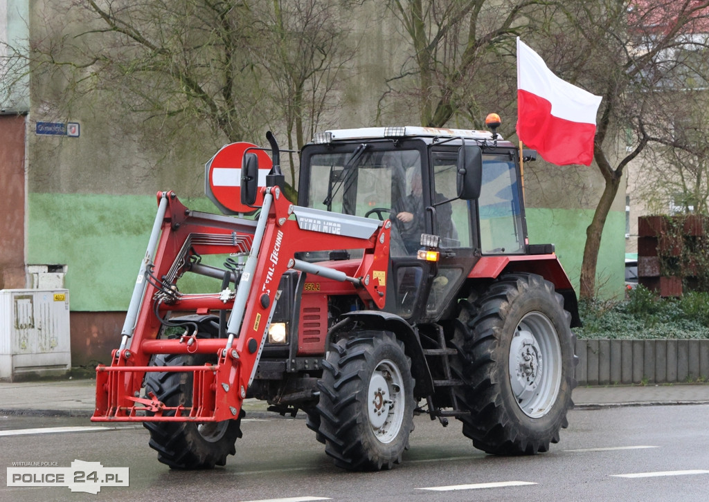 Ogólnopolski Protest Rolników w Policach