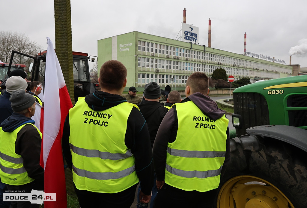 Ogólnopolski Protest Rolników w Policach