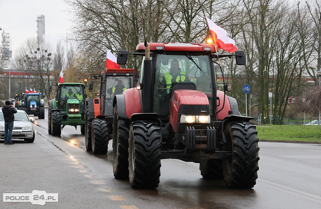 Ogólnopolski Protest Rolników w Policach
