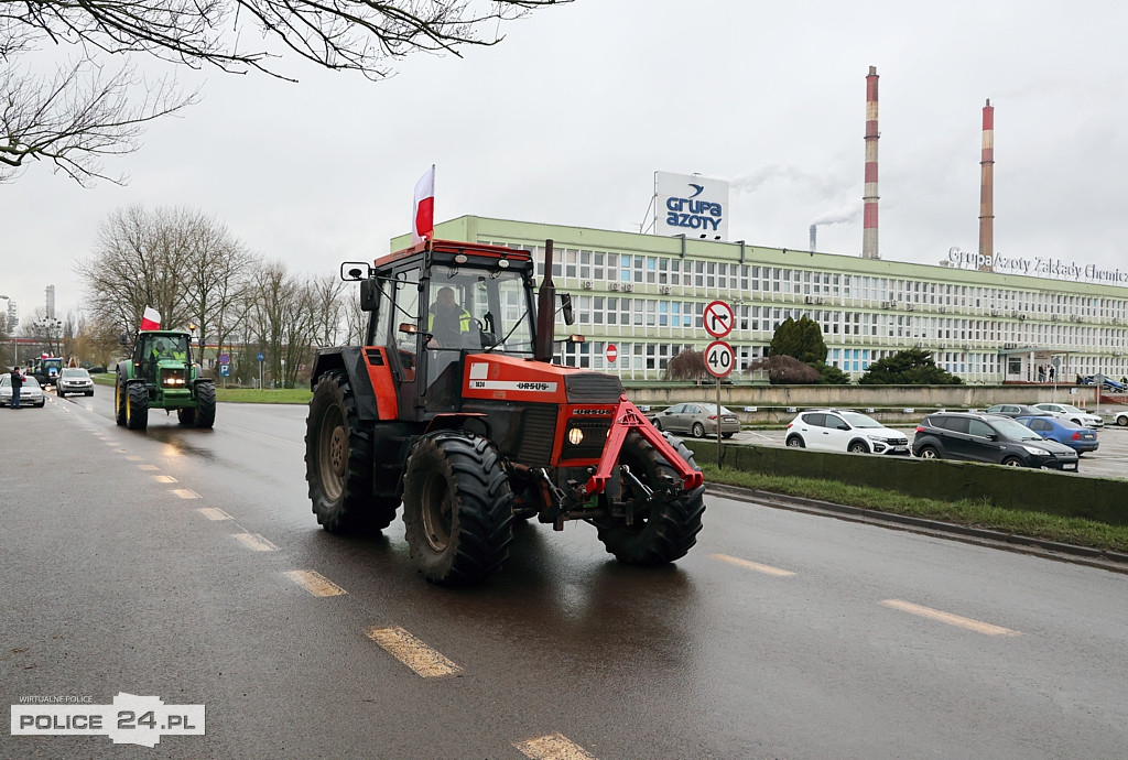 Ogólnopolski Protest Rolników w Policach