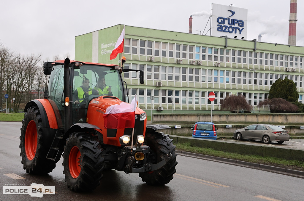 Ogólnopolski Protest Rolników w Policach