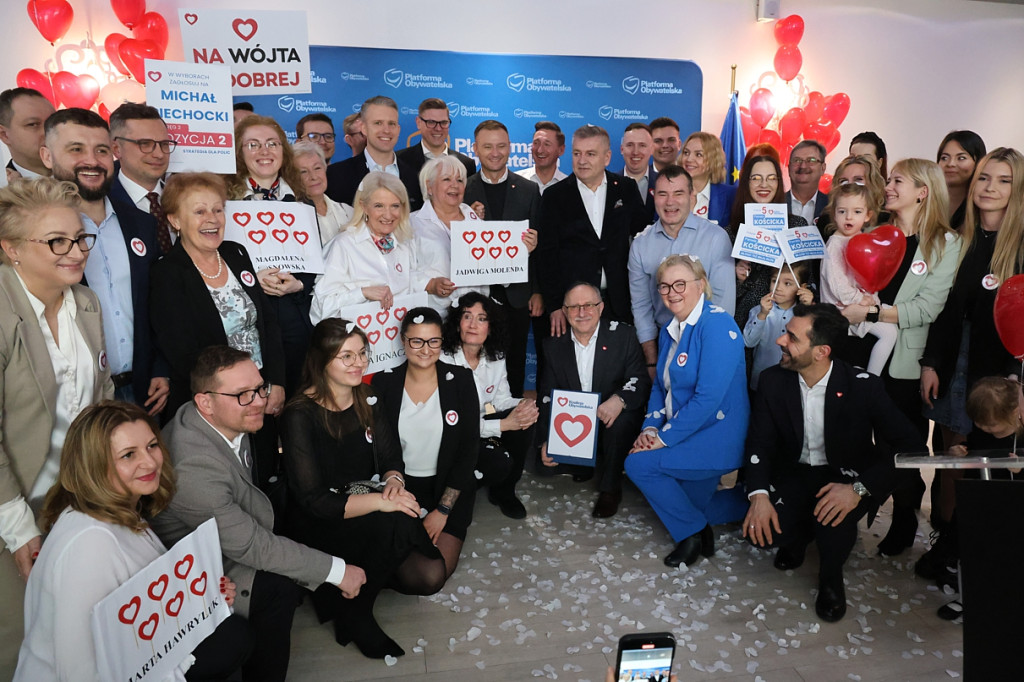 Koalicja Obywatelska zaprezentowała swoich kandydatów