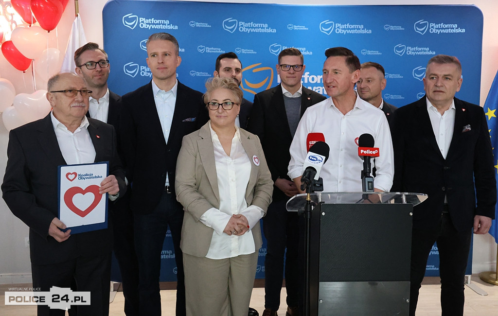 Koalicja Obywatelska zaprezentowała swoich kandydatów