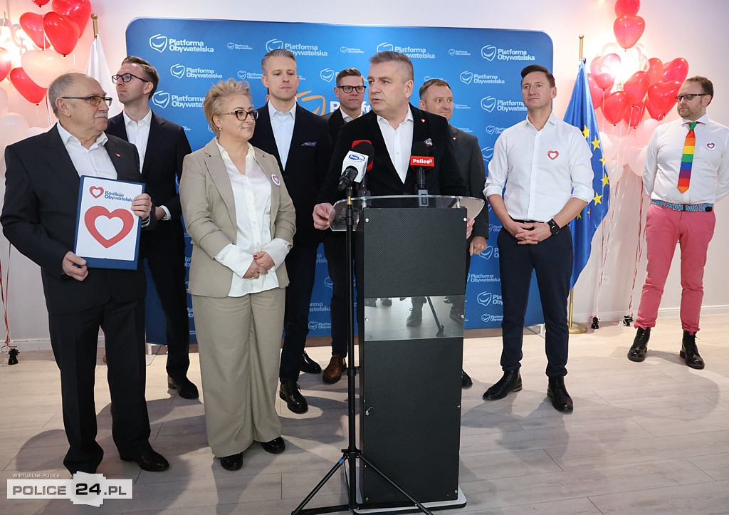 Koalicja Obywatelska zaprezentowała swoich kandydatów