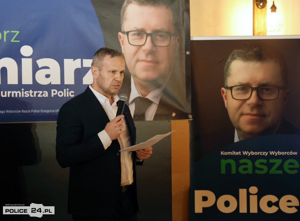 Konwencja wyborcza KWW Nasze Police Grzegorza Ufniarza