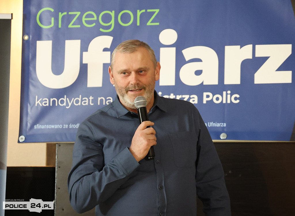 Konwencja wyborcza KWW Nasze Police Grzegorza Ufniarza