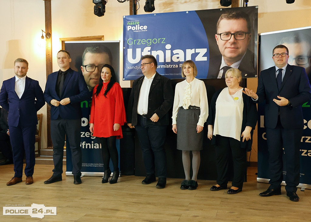 Konwencja wyborcza KWW Nasze Police Grzegorza Ufniarza