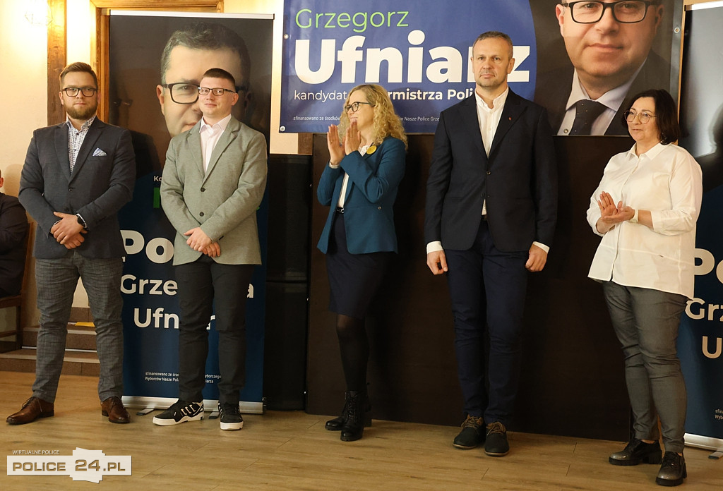 Konwencja wyborcza KWW Nasze Police Grzegorza Ufniarza