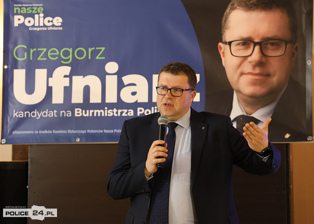 Konwencja wyborcza KWW Nasze Police Grzegorza Ufniarza