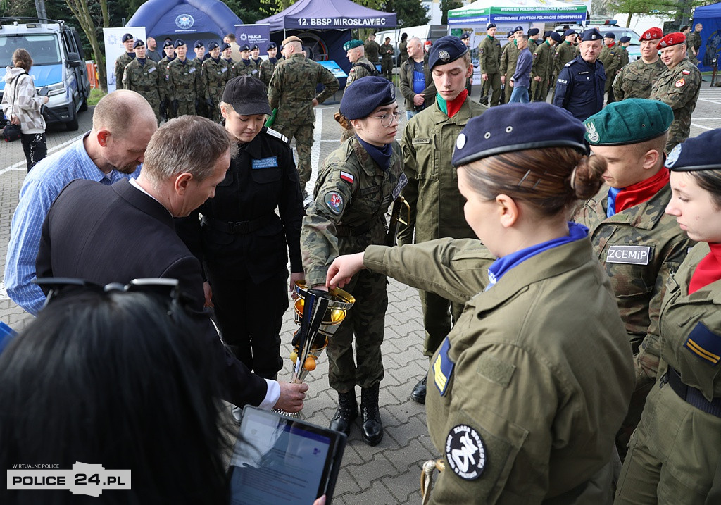 Zachodniopomorski Przegląd Musztry Klas Mundurowych w Policach