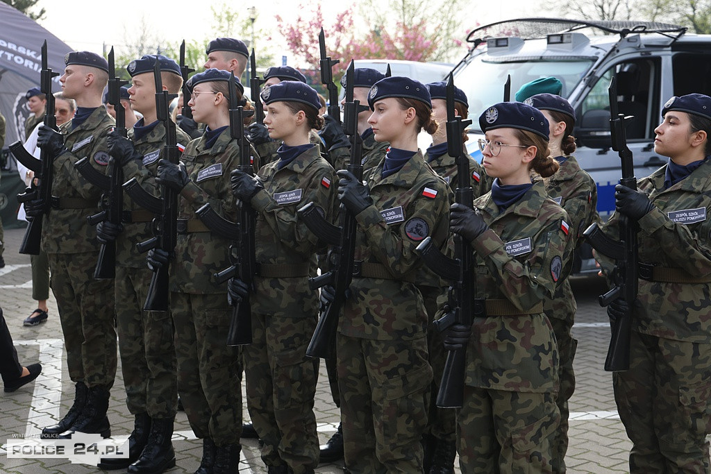 Zachodniopomorski Przegląd Musztry Klas Mundurowych w Policach
