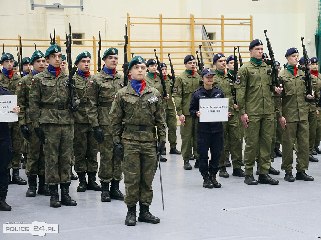 Zachodniopomorski Przegląd Musztry Klas Mundurowych w Policach