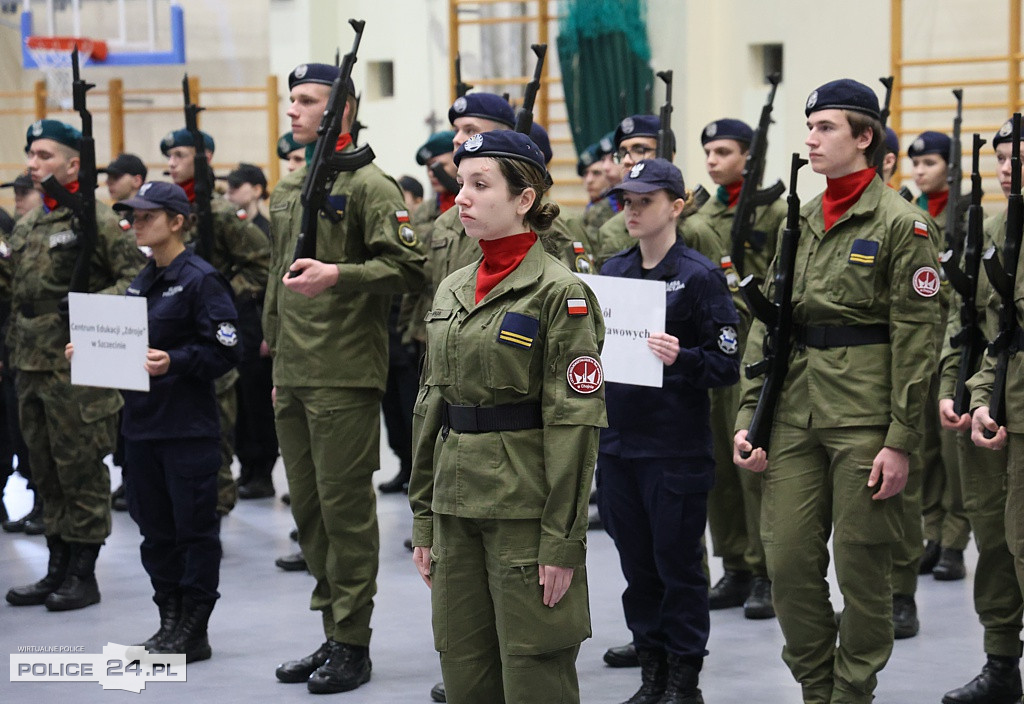 Zachodniopomorski Przegląd Musztry Klas Mundurowych w Policach