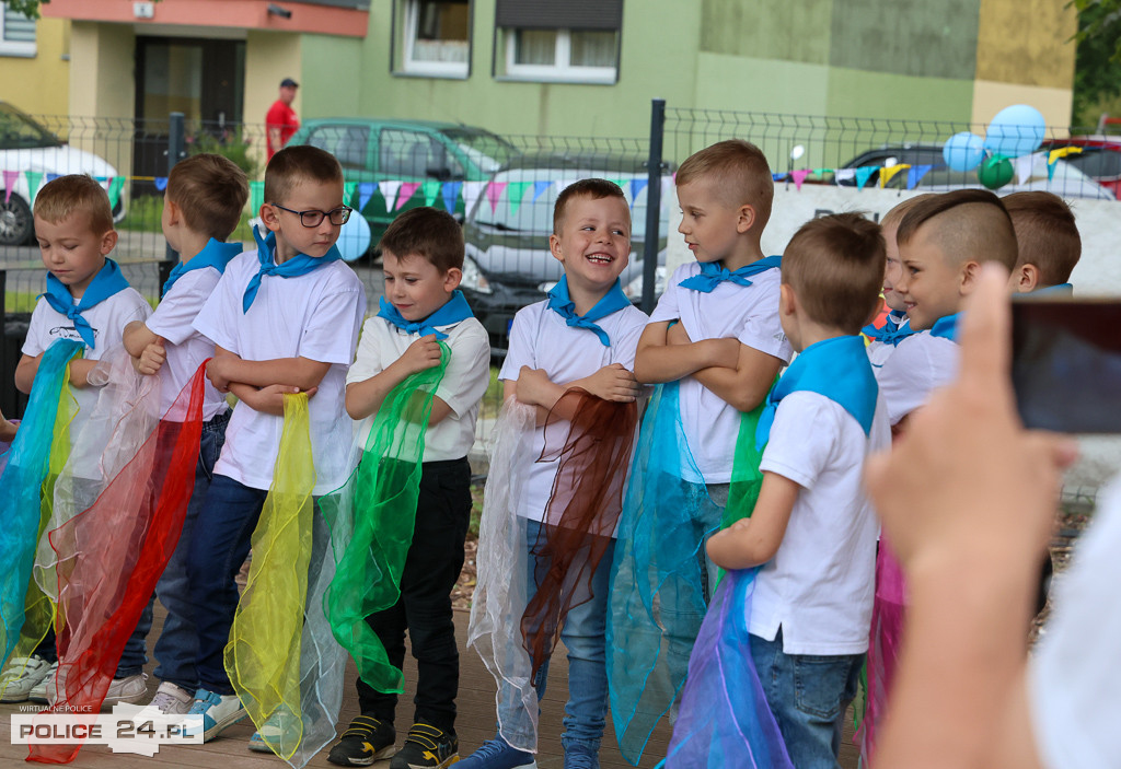 Dzień Dziecka przy ul. Roweckiego w Policach