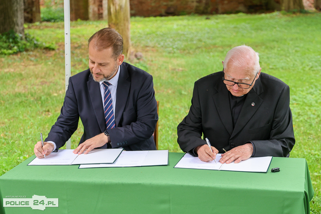 Badania i zabezpieczenie ruin klasztoru Augustianów w Jasienicy