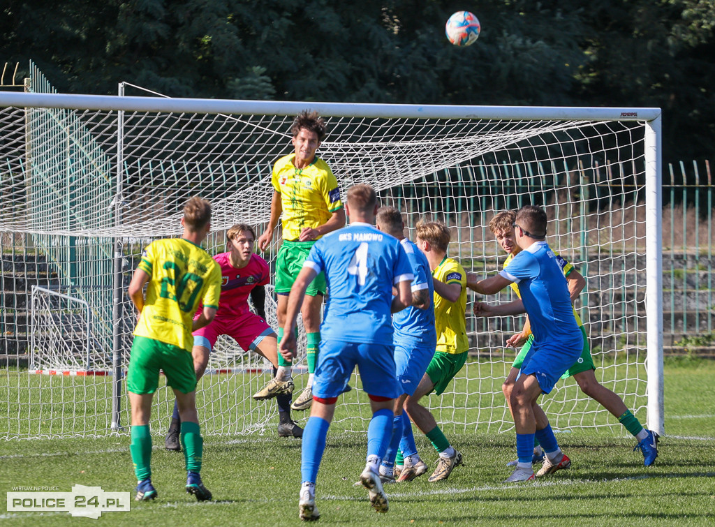 Chemik Police wygrywa z GKS Manowo