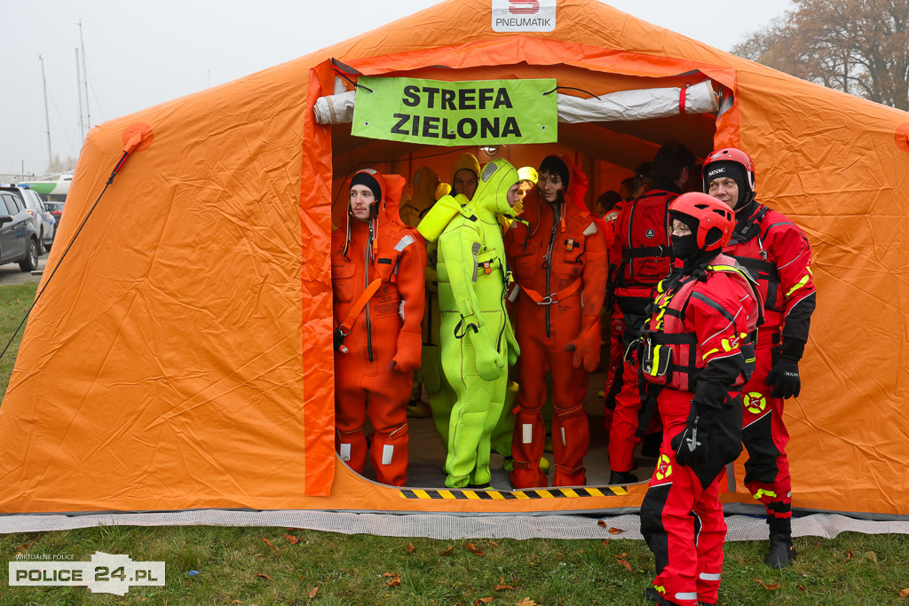 Atak terrorystyczny – ćwiczenia na Zalewie Szczecińskim i w Trzebieży