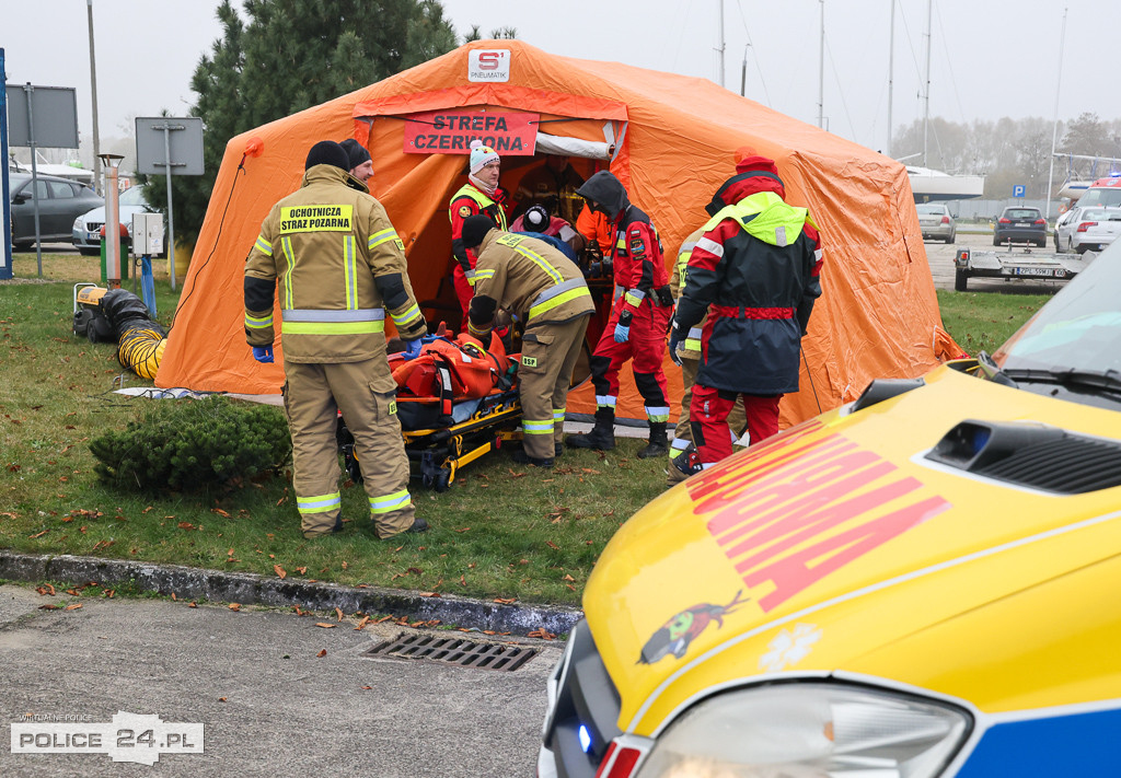 Atak terrorystyczny – ćwiczenia na Zalewie Szczecińskim i w Trzebieży