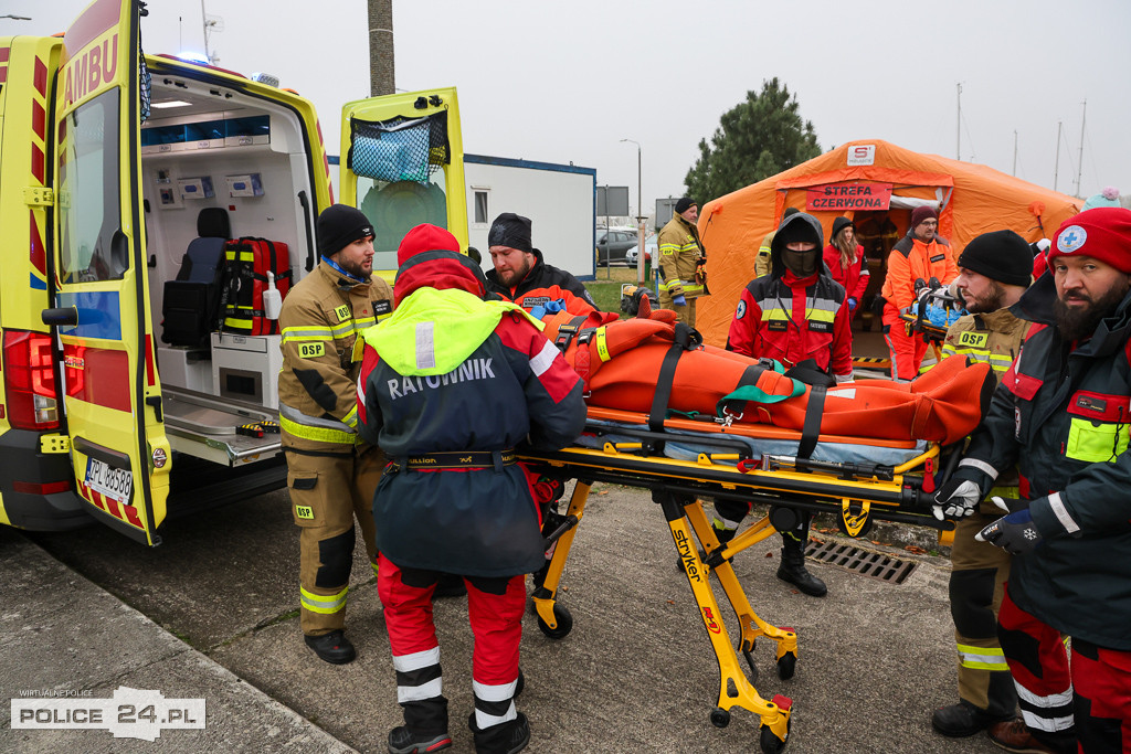 Atak terrorystyczny – ćwiczenia na Zalewie Szczecińskim i w Trzebieży